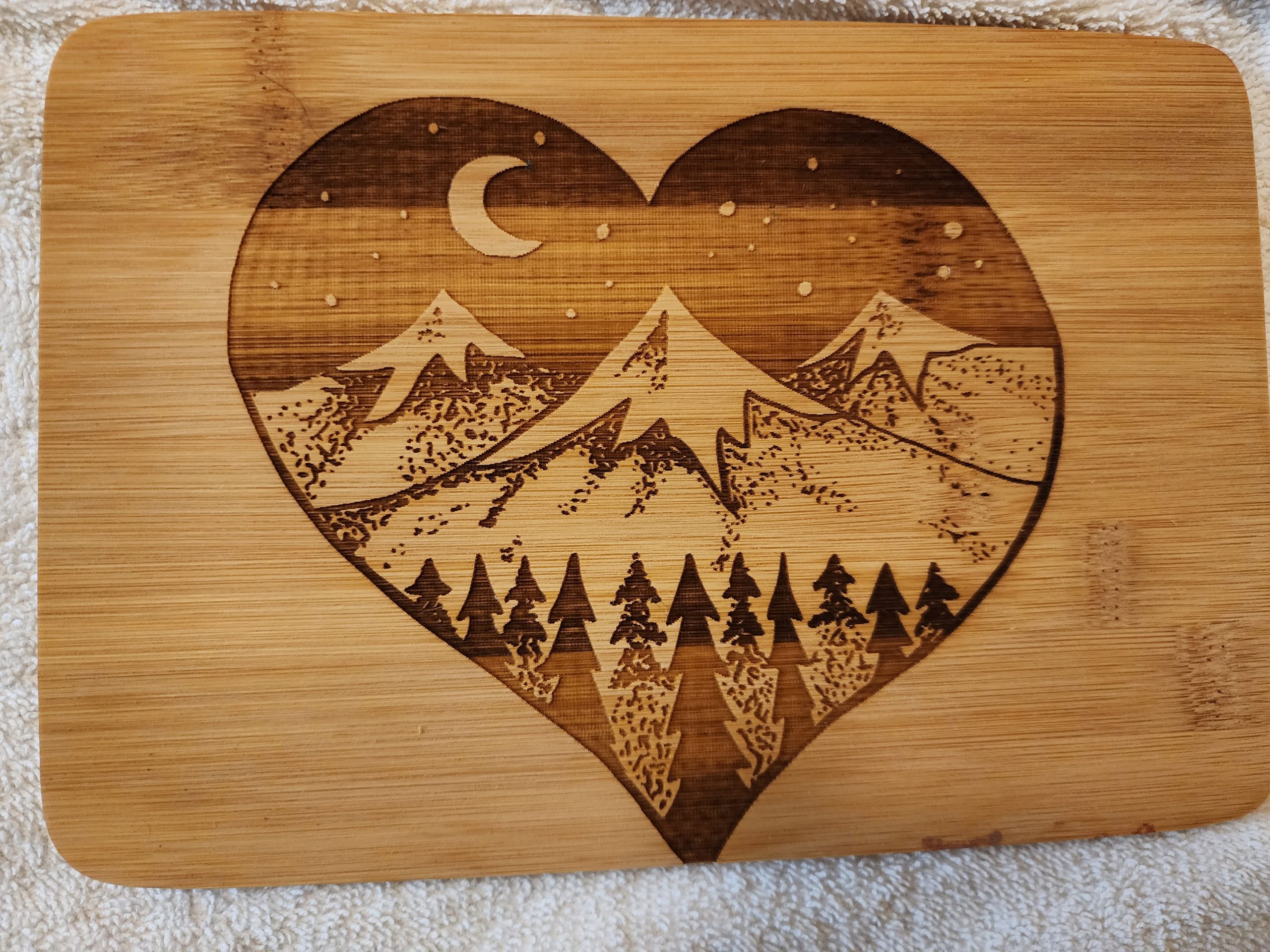 Love and Mountains – Cheese Board